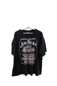 X - Vintage 07' Jim Beam Whiskey Logo Tee