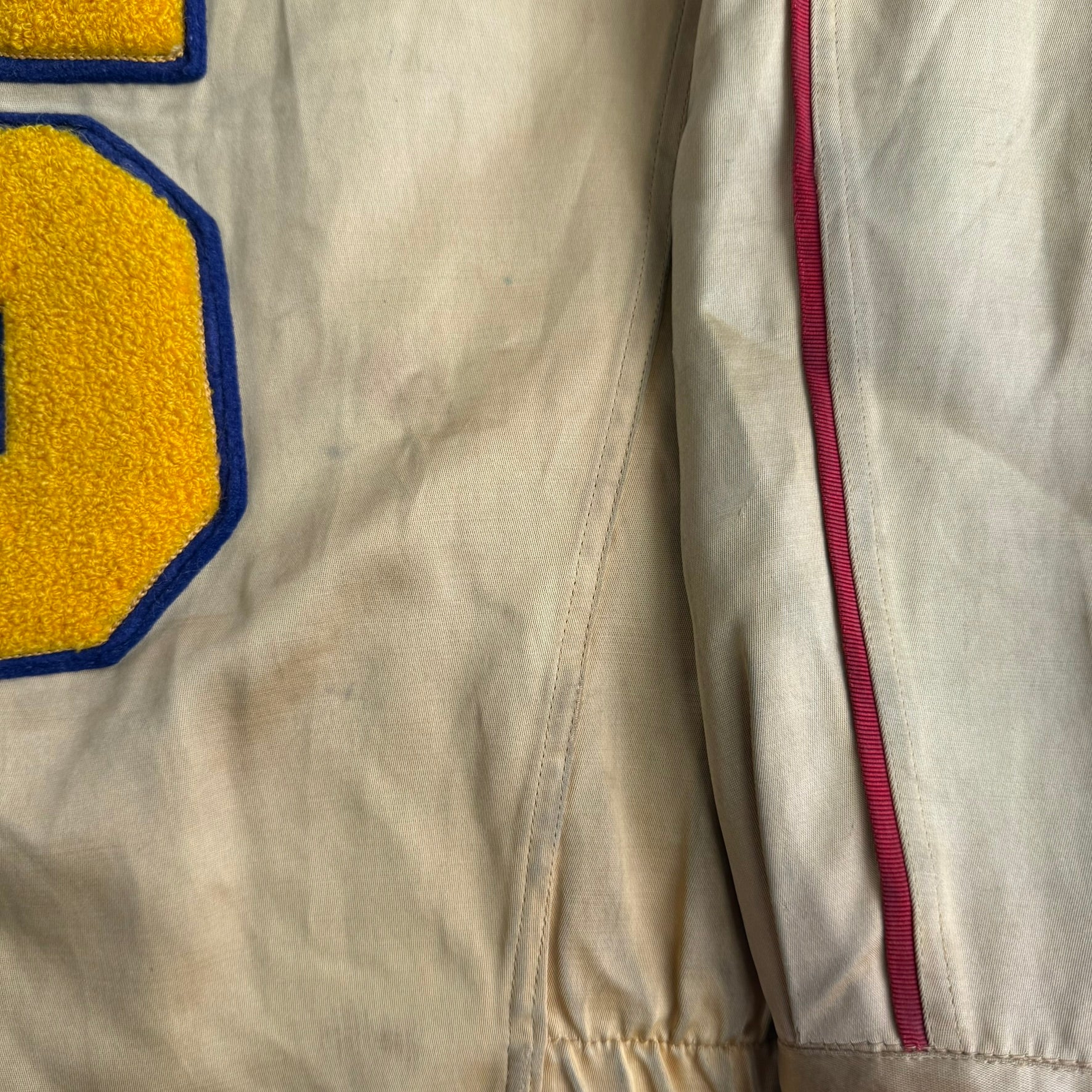 J- Vintage 1950's Queen's University Chenille Varsity Jacket - M