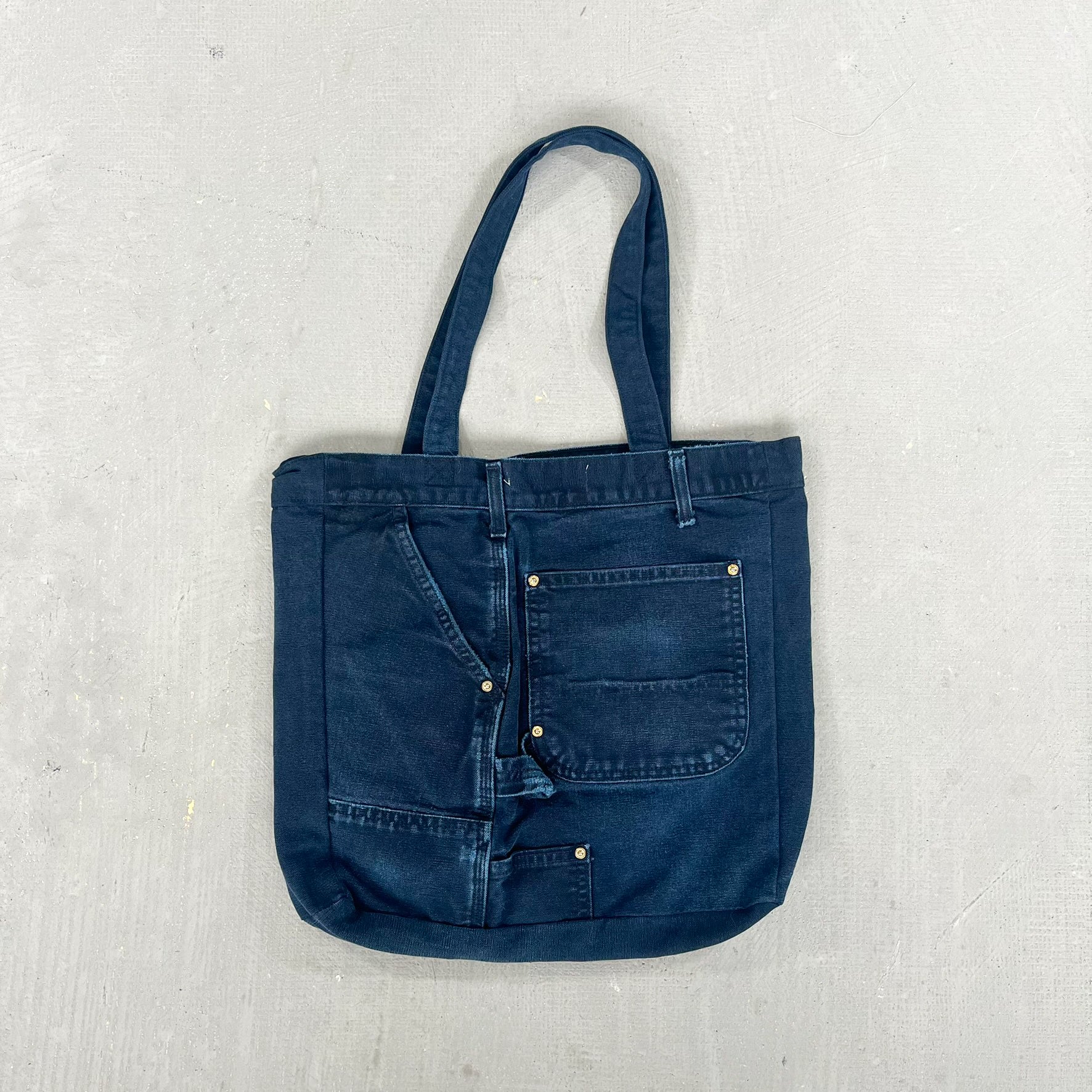 F- HOM Carhartt Reworked Workwear Pant Tote Bag