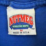 J- Vintage '90 New York Giants NFL NFC Champions Graphic Nutmeg Made In USA Single Stitch Tee - M