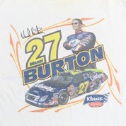 F- Vintage Nascar Ward Burton 27 Car Bootleg Tee