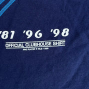 J- Vintage '98 New York Yankees MLB AL East Champions Official Clubhouse Pro Player Tag Tee - 2XL