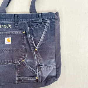 F- HOM Carhartt Reworked Workwear Pant Tote Bag