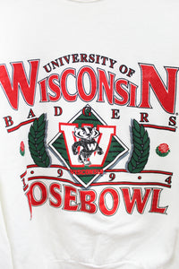 X - Vintage 1994 University Of Wisconsin Badgers Rose Bowl Crewneck