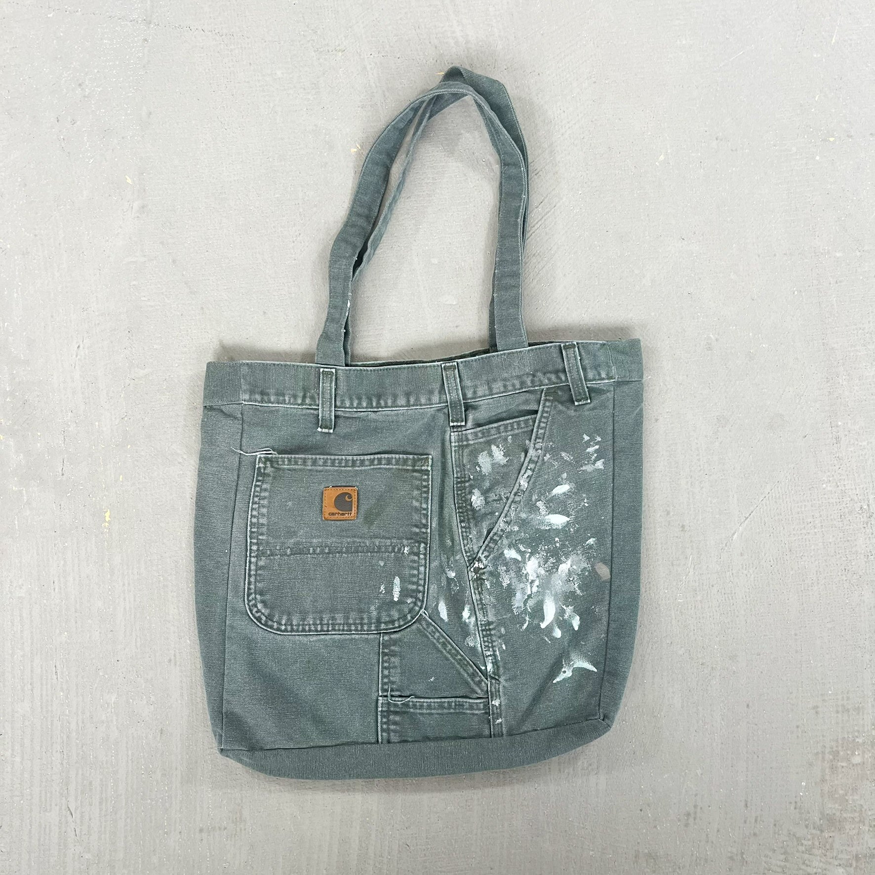 F- HOM Carhartt Reworked Workwear Pant Tote Bag