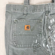F- HOM Carhartt Reworked Workwear Pant Tote Bag
