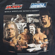 J- Vintage '04 WWE Raw & Smackdown Picture Graphic Tee - M