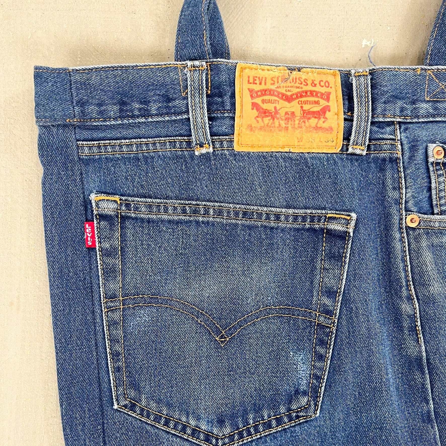F- HOM Levi's Reworked Denim/Jeans Tote Bag