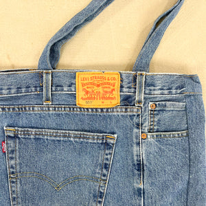 F- HOM Levi's 550 Reworked Denim/Jeans Tote Bag