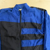 J- Vintage 90s Adidas Embroidered Logo Zip Up Lightweight Jacket - S