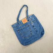 F- HOM Levi's 550 Reworked Denim/Jeans Tote Bag