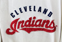 Load image into Gallery viewer, Z - Vintage MLB Cleveland Indians Embroidered Logo &amp; Script Jacket

