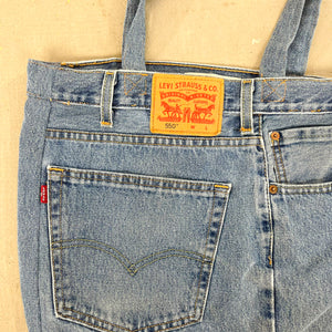 F- HOM Levi's 550 Reworked Denim/Jeans Tote Bag