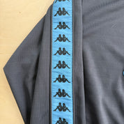 J- Vintage Kappa Embroidered Logo Zip Up Track Jacket - L