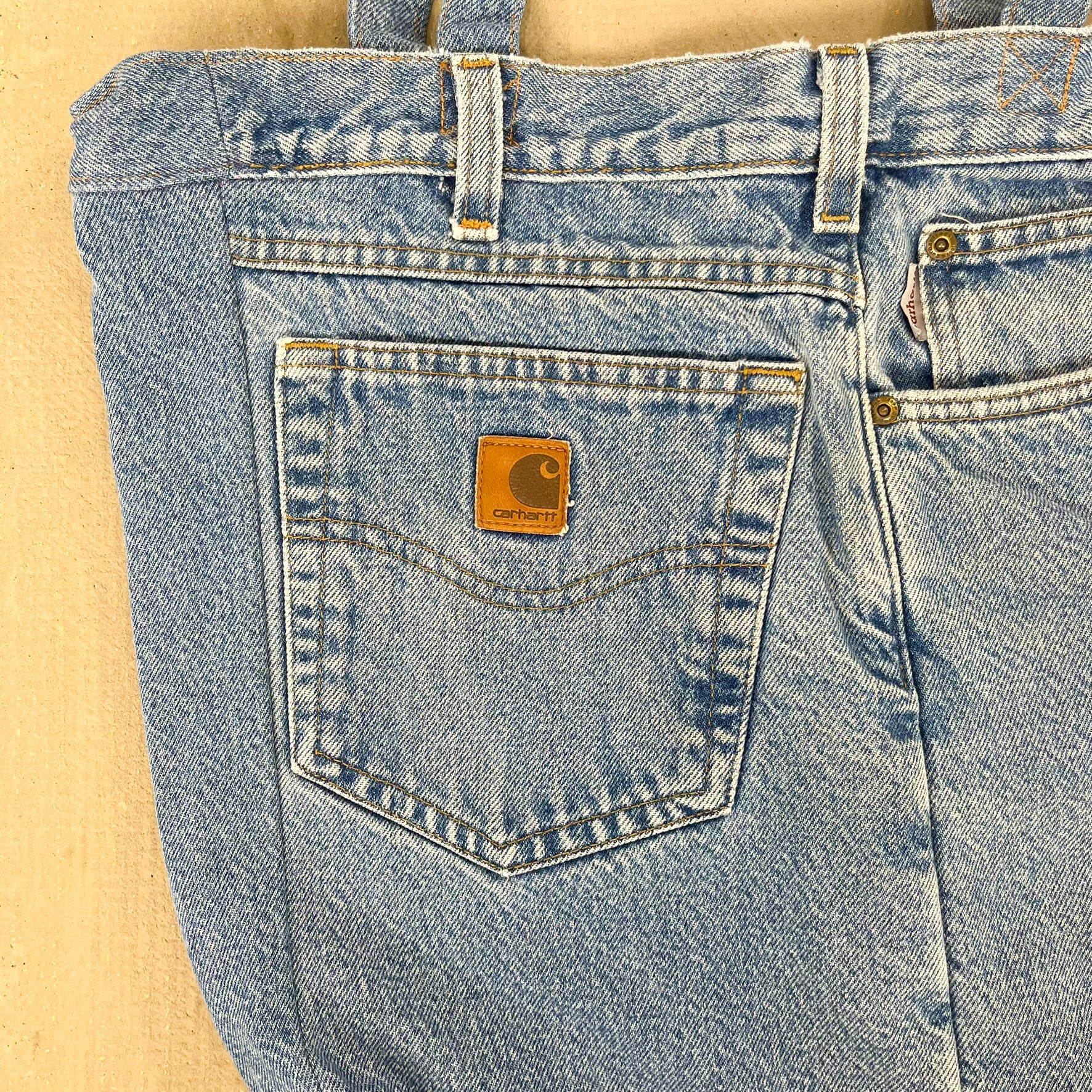 F- HOM Carhartt Reworked Denim/Jeans Tote Bag