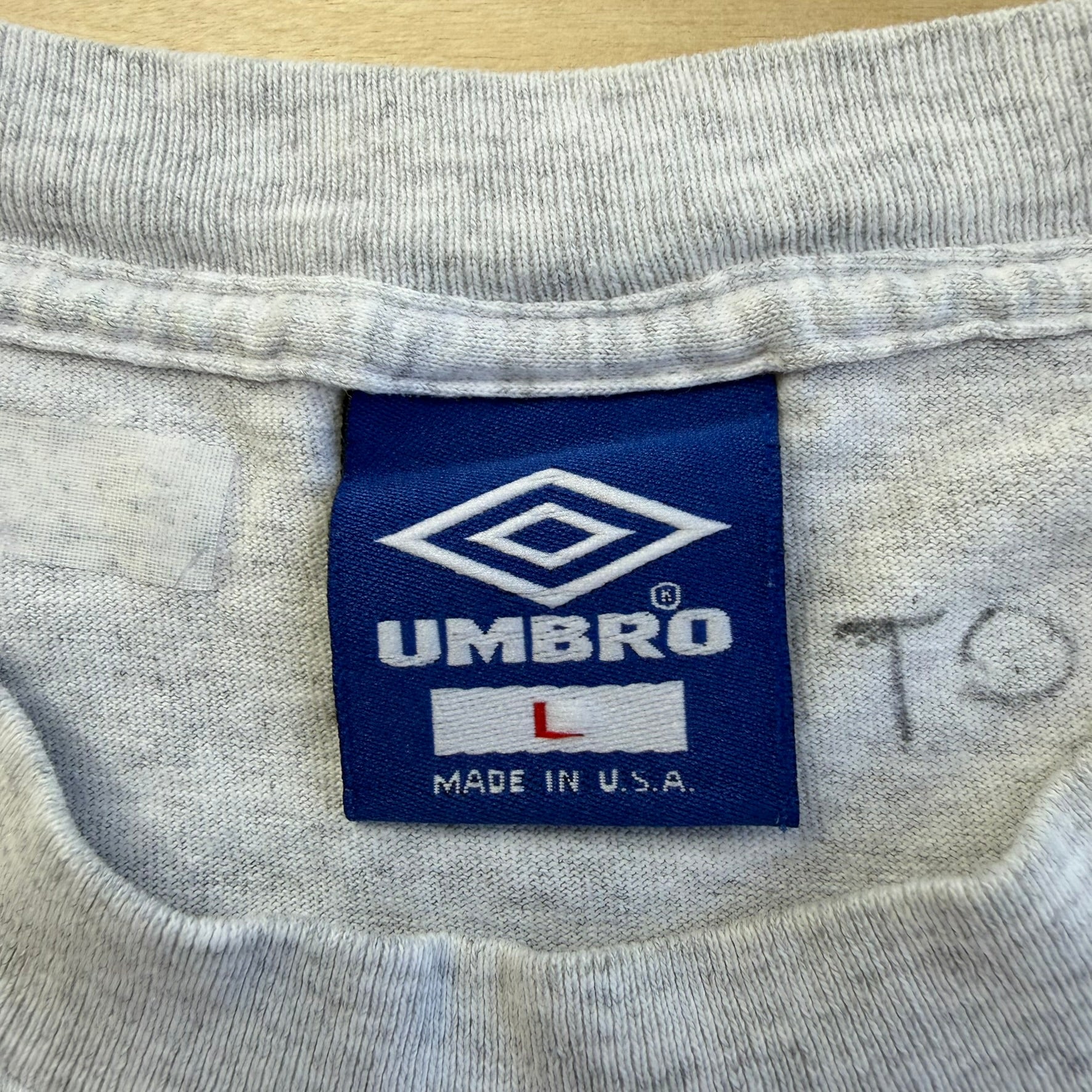 J- Vintage '94 Umbro United State World Cup Graphic Made In USA Single Stitch Tee - L