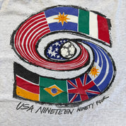 J- Vintage '94 Umbro United State World Cup Graphic Made In USA Single Stitch Tee - L