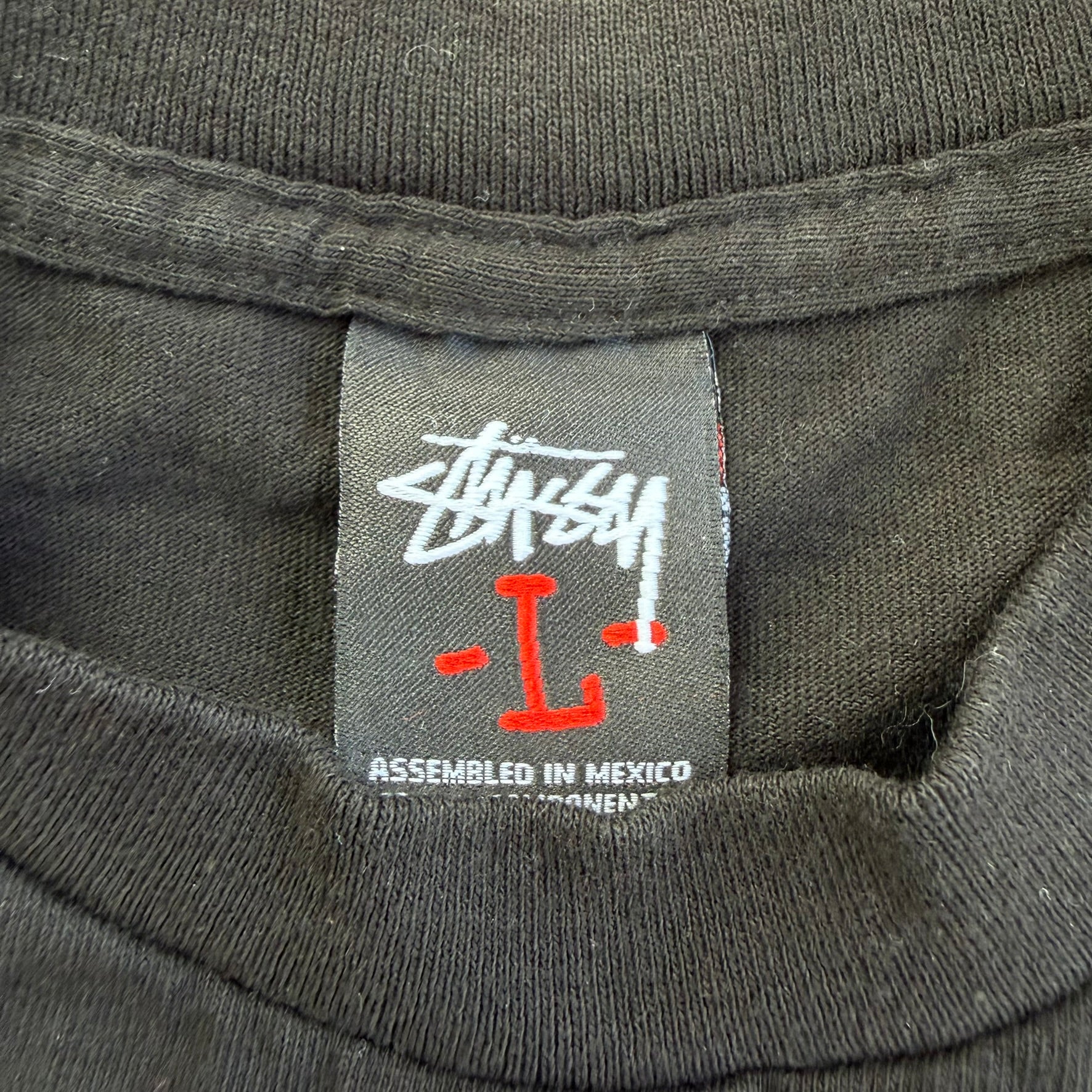 J- Vintage Stussy Since 1980 Text Graphic Tee - L