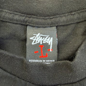 J- Vintage Stussy Since 1980 Text Graphic Tee - L