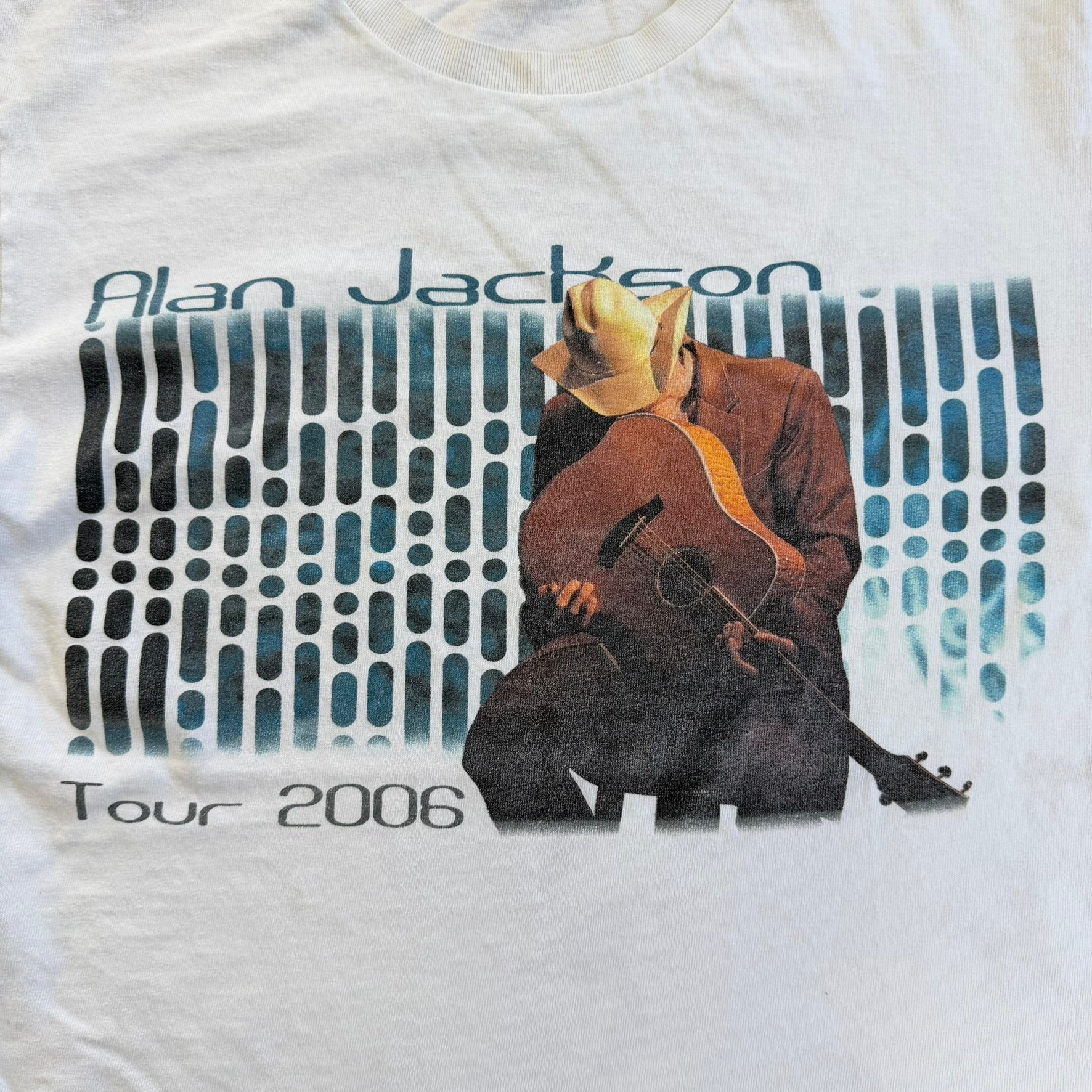 J- Vintage '06 Alan Jackson Tour Picture Graphic Tee - L
