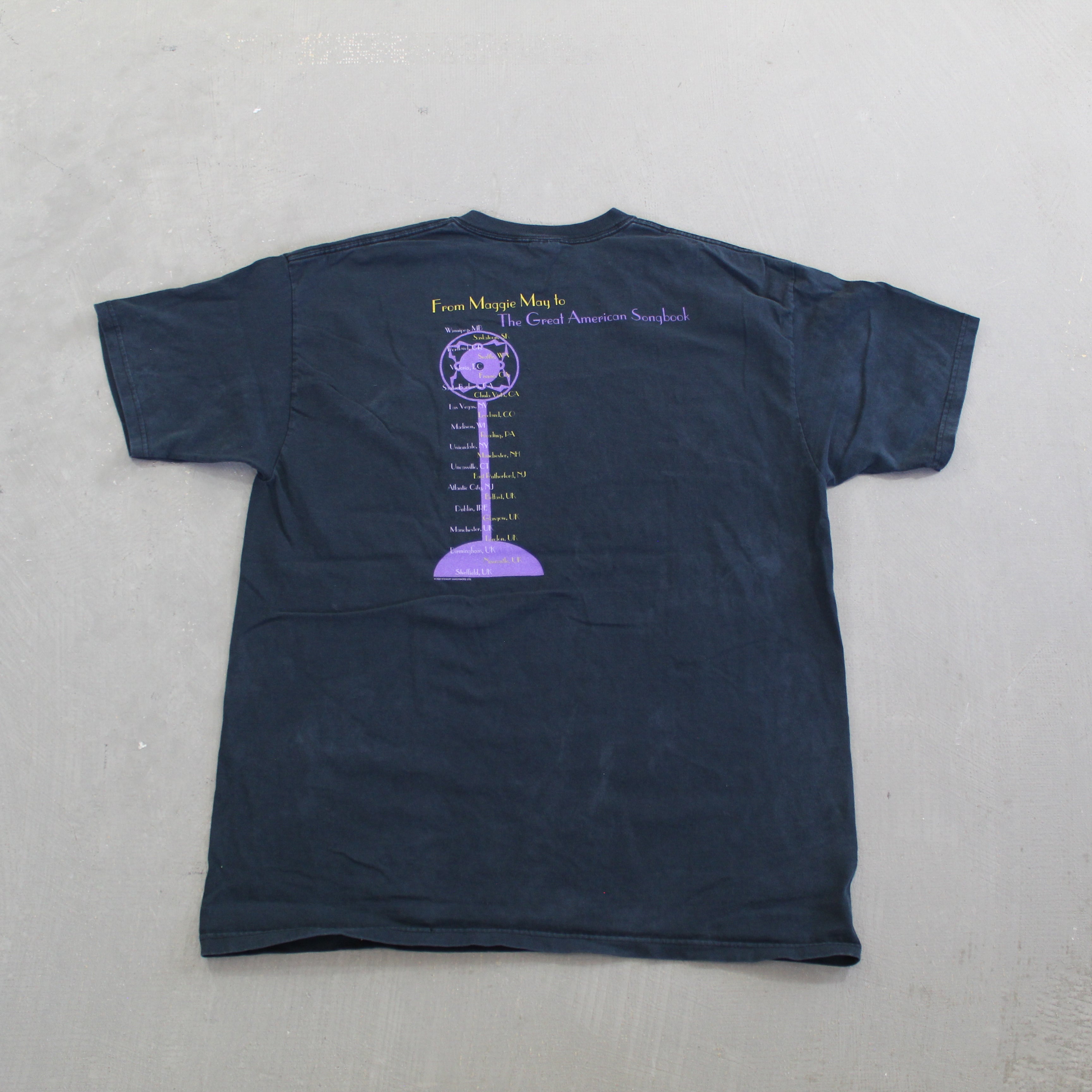 F- Vintage 2005 Rod Stewart Picture Tour Tee