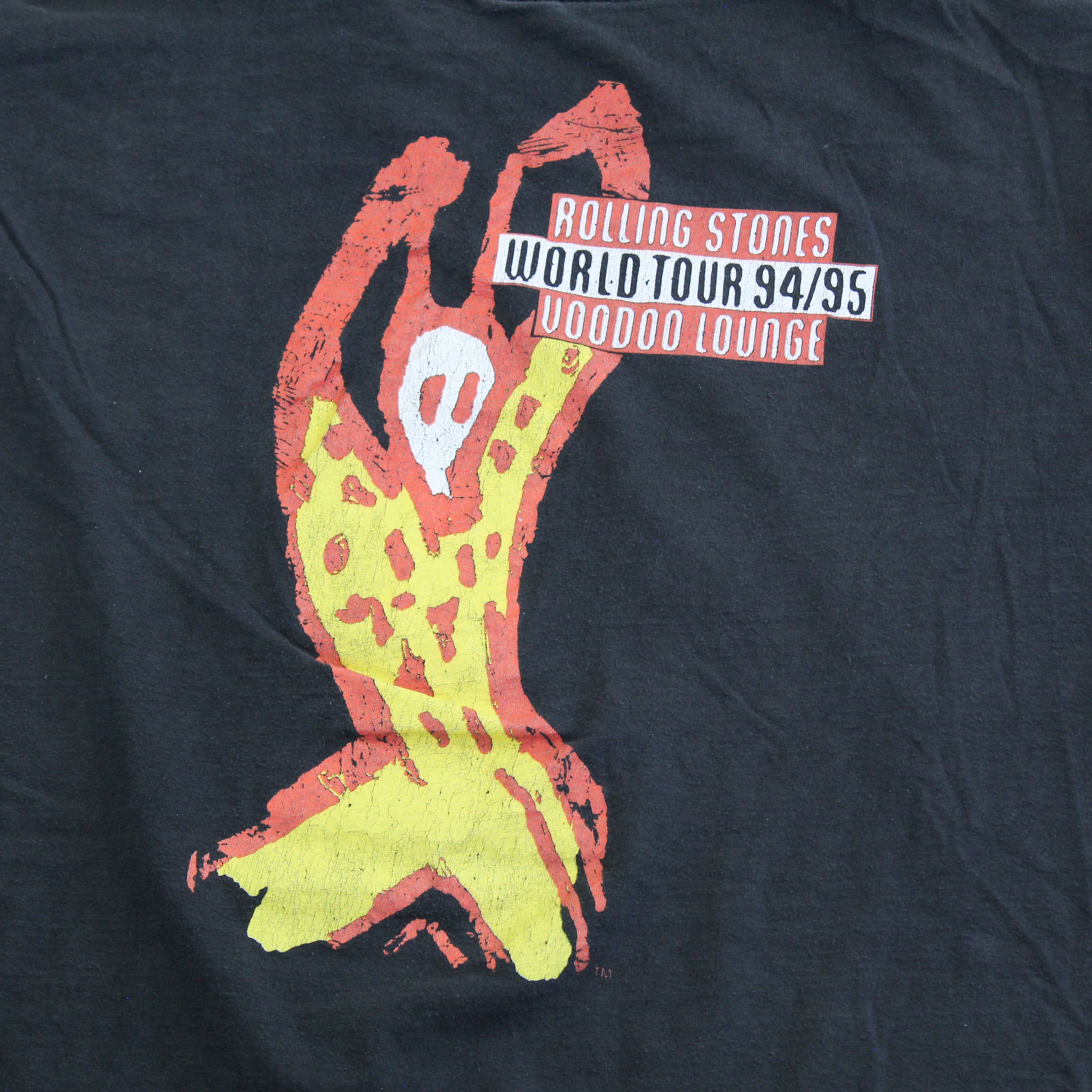F- Vintage 1994 The Rolling Stones Voodoo Lounge Picture Tee