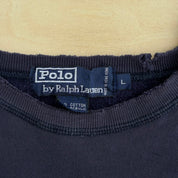 J- Vintage '92 Polo Ralph Lauren Embroidered Bear Crewneck - L