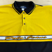 J- Vintage Polo Jeans RL Graphic Made In USA Polo Shirt - OSFA (fits XL)
