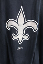 Load image into Gallery viewer, Reebok X NFL New Orleans Saints Logo Baseball Tee
