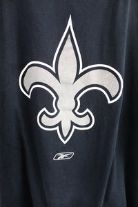 Reebok X NFL New Orleans Saints Logo Baseball Tee