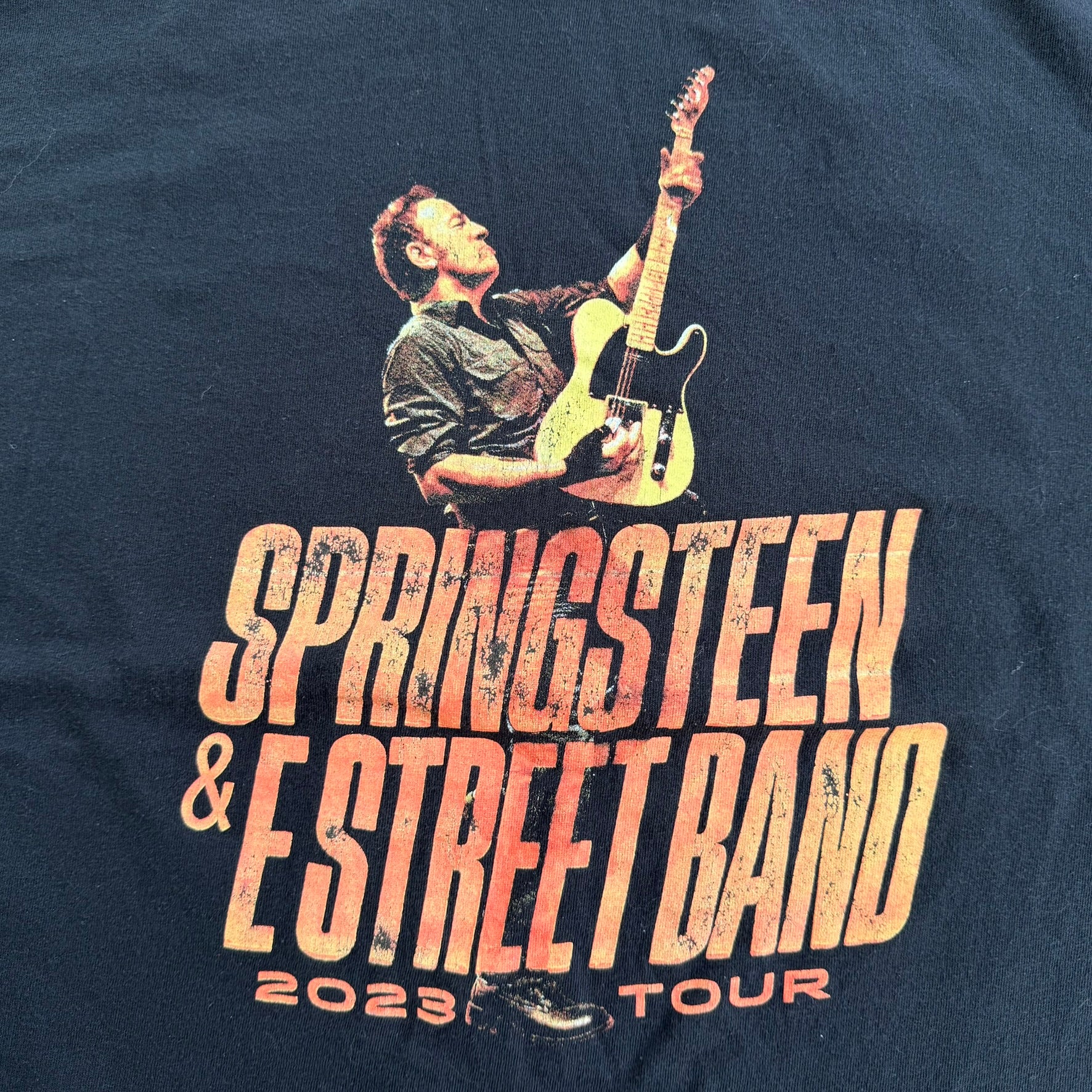 J- '23 Bruce Springsteen E Street Band On Tour Picture Tee - 2XL
