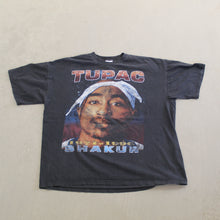Load image into Gallery viewer, F- Vintage 90s Tupac Shakur Against All Odds Memorial Tee

