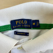 J- Vintage Polo RL Marine Supplies Embroidered Logo Polo Shirt - M