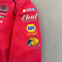 Load image into Gallery viewer, F- Vintage Nascar Bud King Of Beers Racing Jackets
