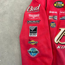 Load image into Gallery viewer, F- Vintage Nascar Bud King Of Beers Racing Jackets
