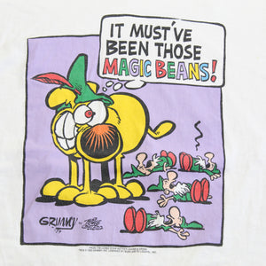 F- Vintage 1992 Grimmy Magic Beans Cartoon Single Stitch Tee