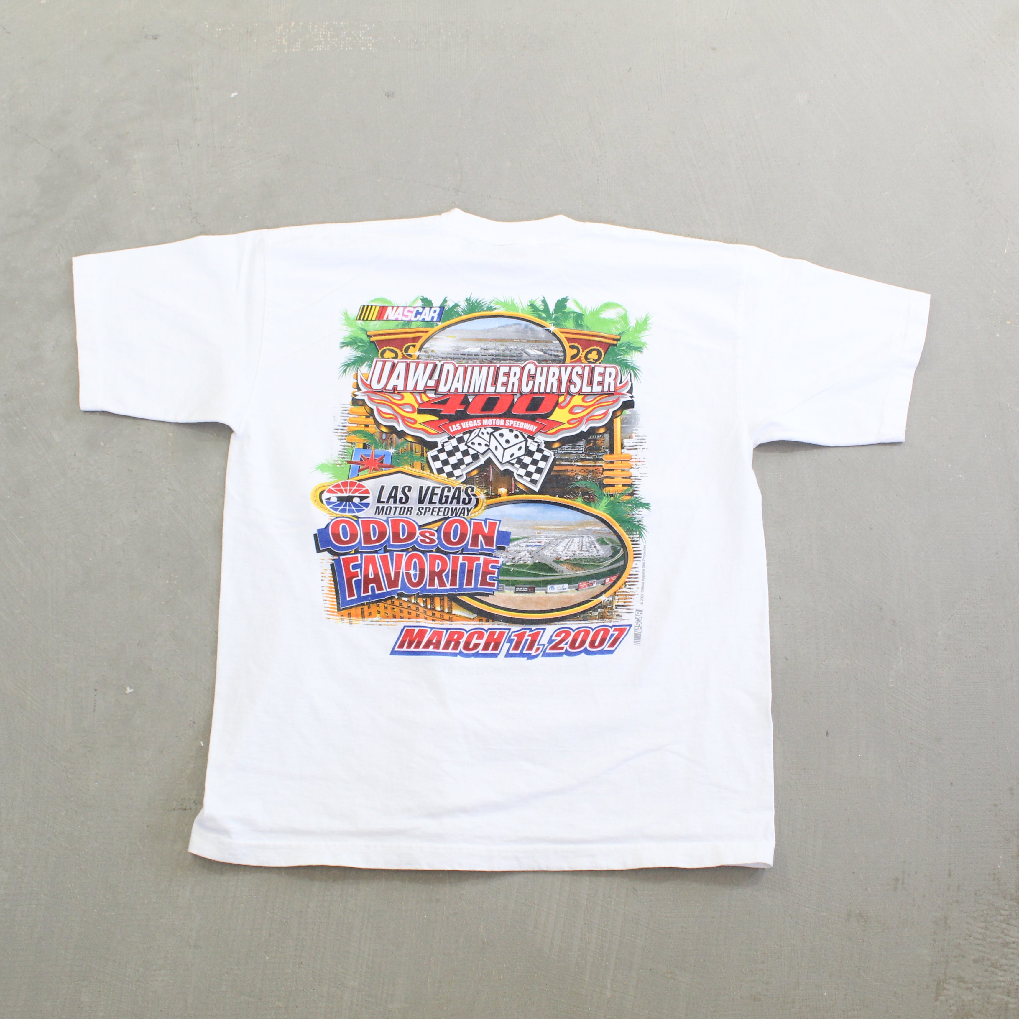 F- 2007 Nascar Las Vegas Speedway Car Graphic Tee