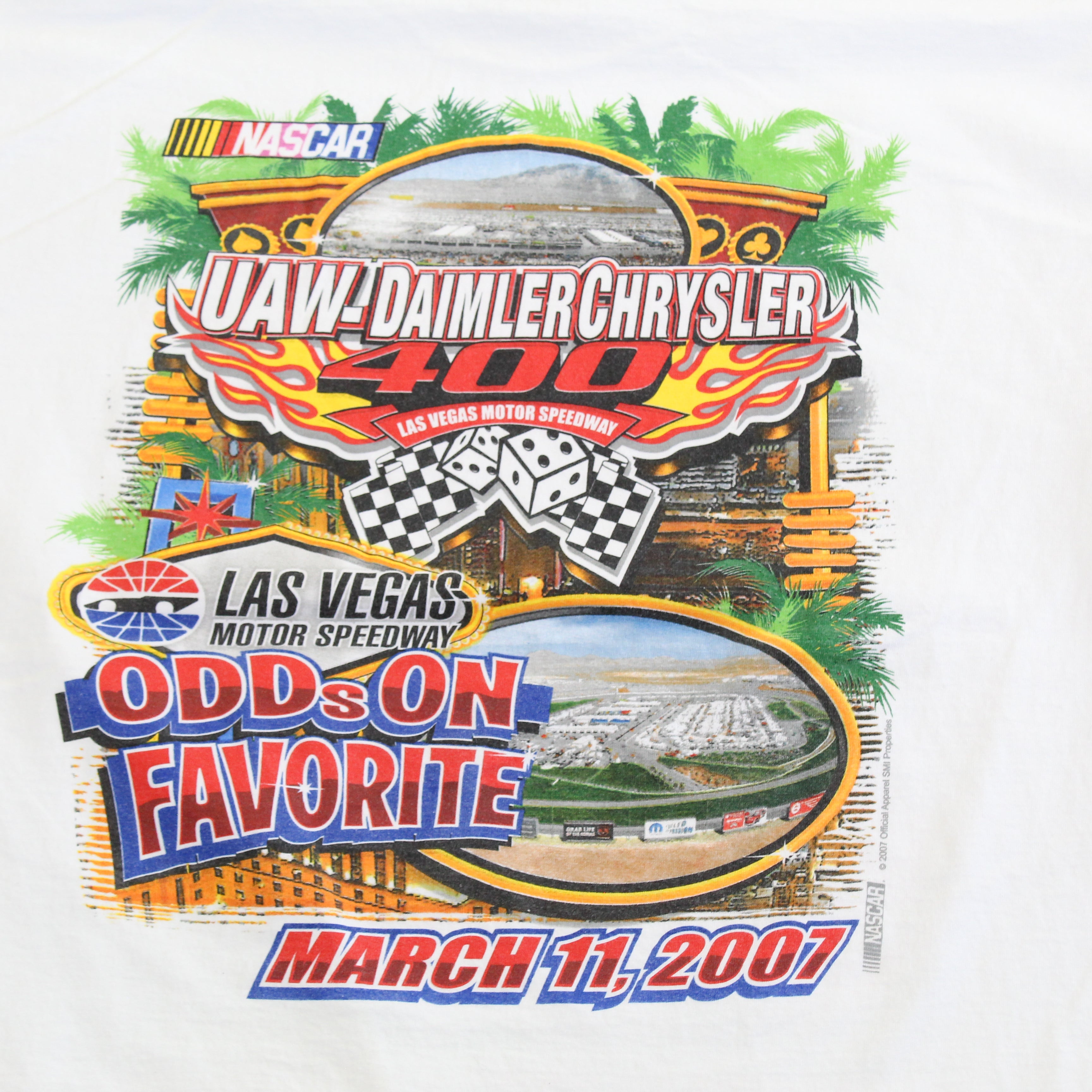 F- 2007 Nascar Las Vegas Speedway Car Graphic Tee
