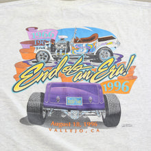 Load image into Gallery viewer, F- Vintage 1996 Andys Picnic Hot Rod Car Graphic Tee

