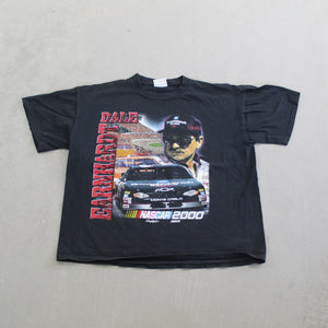 F- Vintage Nascar Dale Earnhardt Car Picture Tee