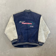 Load image into Gallery viewer, F- Vintage &#39;98 Team Maple Grove Raceway Racing Jacket
