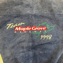 Load image into Gallery viewer, F- Vintage &#39;98 Team Maple Grove Raceway Racing Jacket
