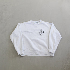 F- Vintage Playboy Golf Embroidered Text Crewneck