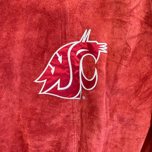 F- Vintage Washington State University Cougars Pro Player Suede Jacket