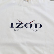 Load image into Gallery viewer, F- Vintage Izod Golf Embroidered Text Crewneck
