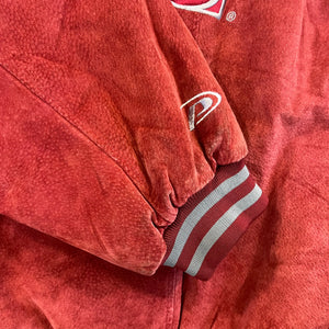 F- Vintage Washington State University Cougars Pro Player Suede Jacket