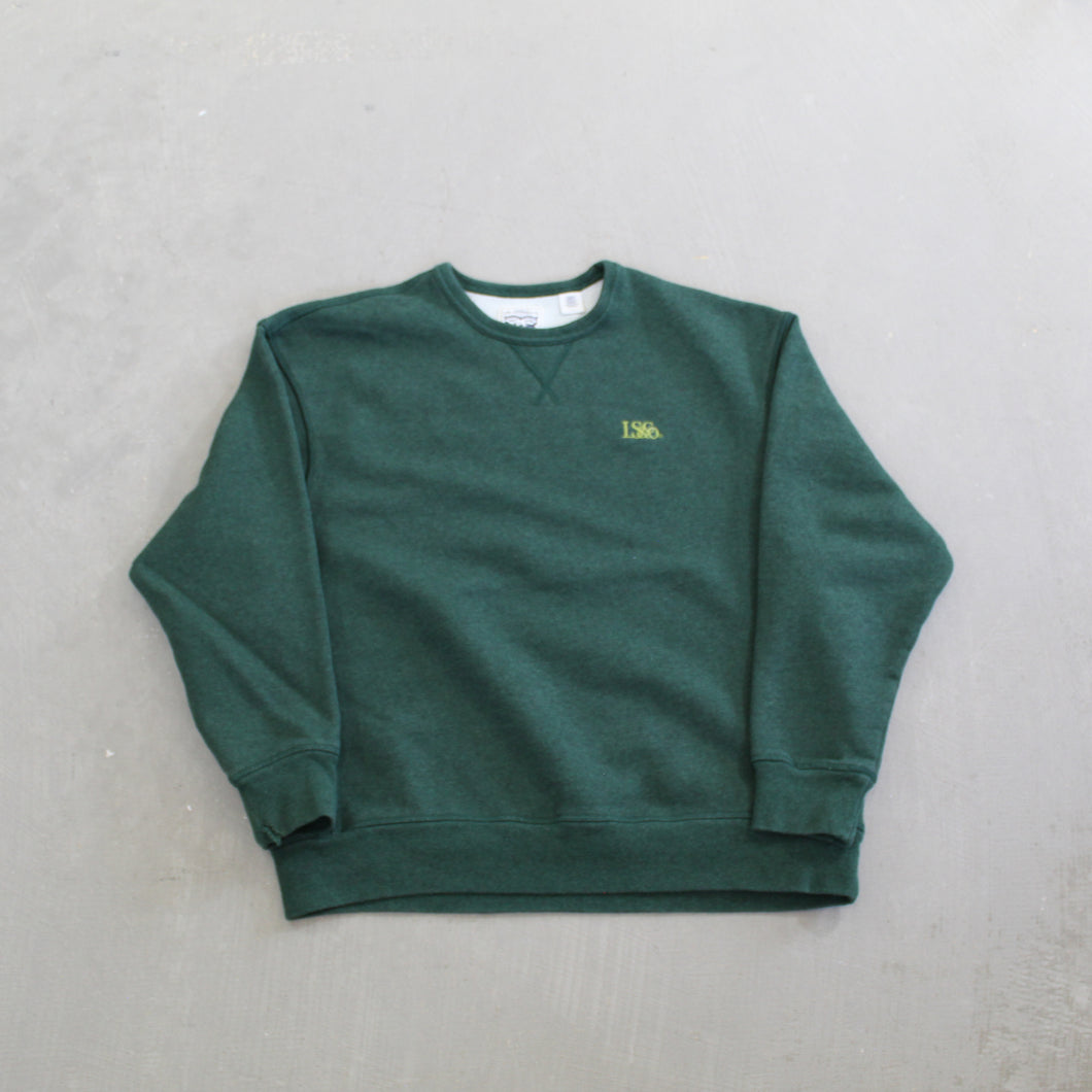 F- Levi's Strauss & Co Embroidered Text Crewneck