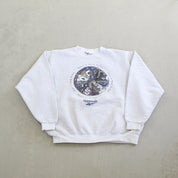 F- Vintage 90s Reebok Graphic Crewneck