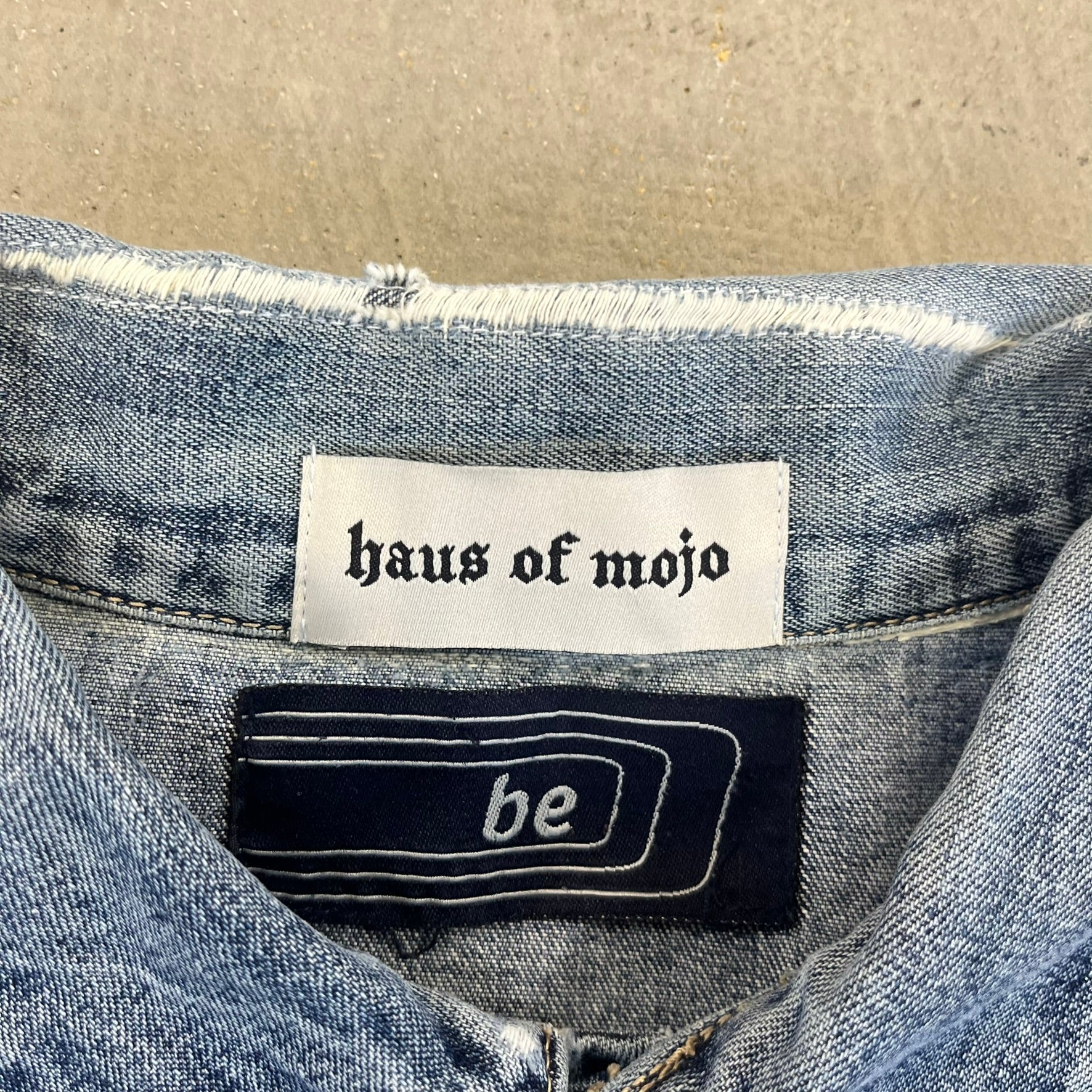 F- HOM AC/DC Nirvana Reworked Custom Denim Jacket