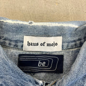 F- HOM AC/DC Nirvana Reworked Custom Denim Jacket